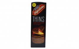 Mc-Vities Digestives Thins Dark Chocolate   Box  180 grams